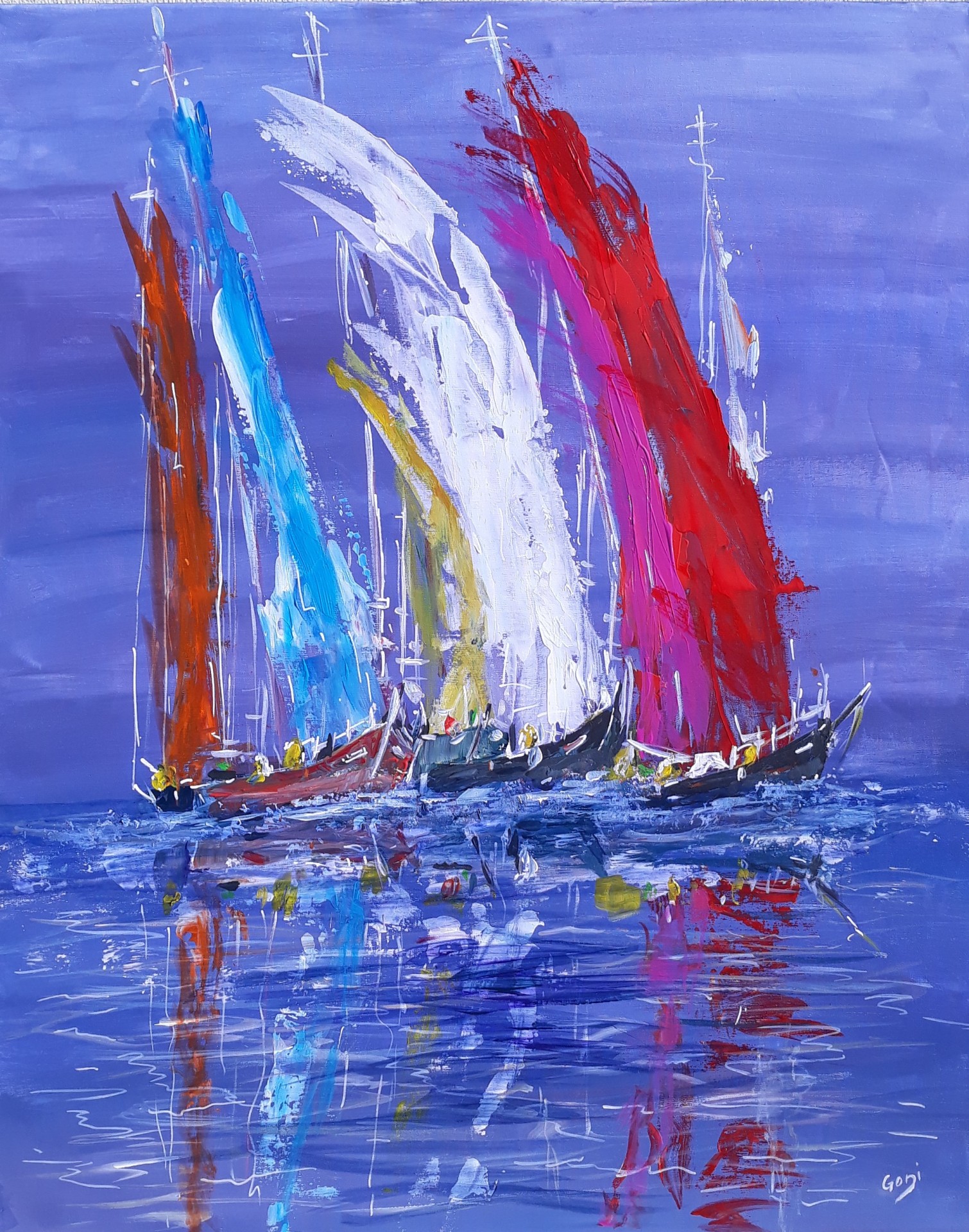  Régates 2020 acry 65x81