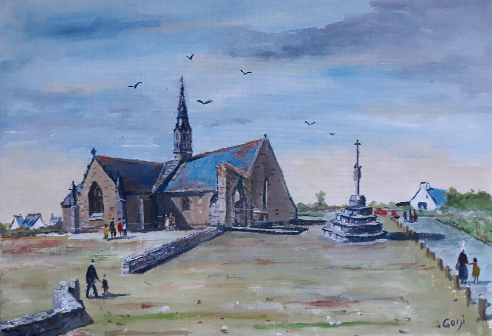 2018 notre dame de Penhors 24x35 acry