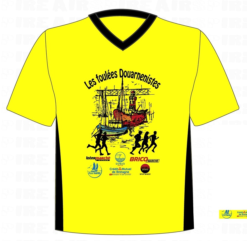 Tee-shirt 2016 -  Les Foulées Douarnenistes